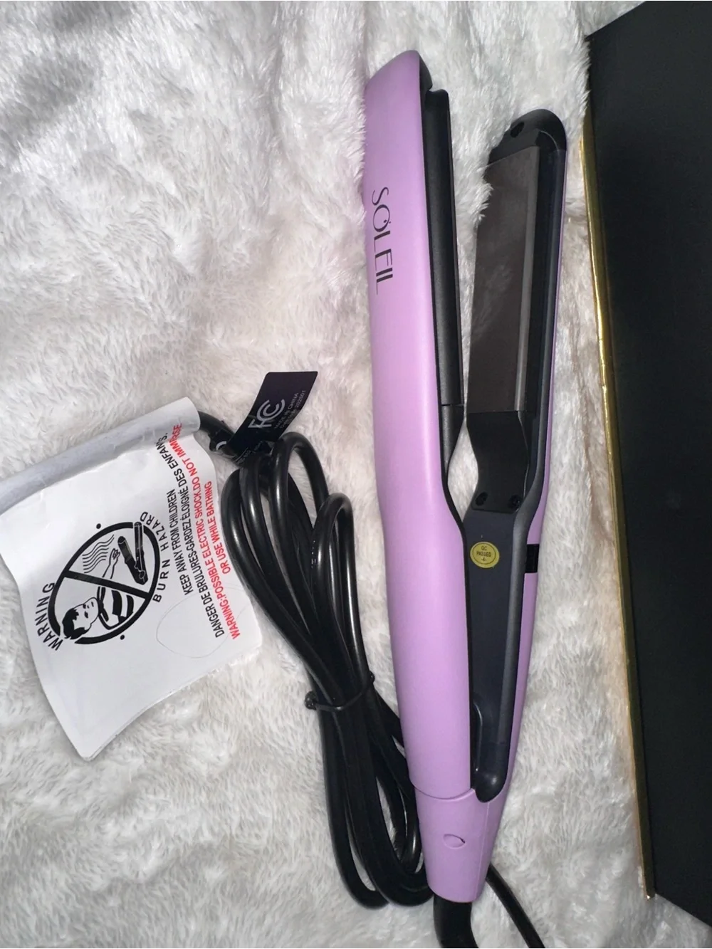 Dynamic Styler Lavender Hair Tool - Green & Gold Packaging